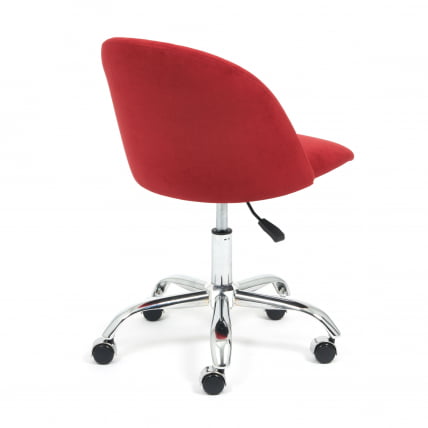 Кресло MELODY флок , бордовый, 10_2