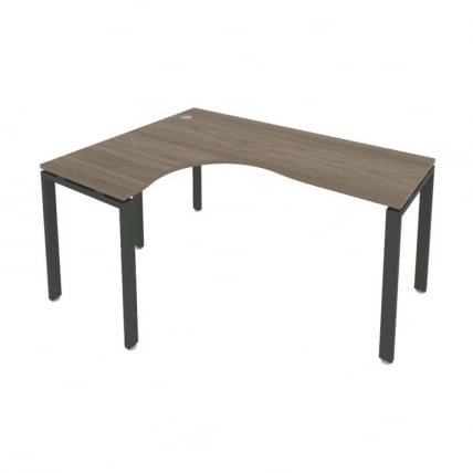 Стол письменный METAL SYSTEM Б.СА-4 Л Вяз/Антрацит_0