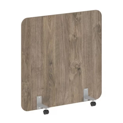 Перегородка на металлических опорах, на роликах R-line DP.R-120-120 Тиквуд Темный_0