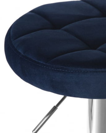 Табурет барный DOBRIN BRUNO (синий велюр (MJ9-117)) 2 шт_3