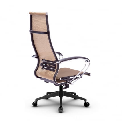 Кресло офисное МЕТТА B 1m 7/K131, Основание 17833 Комплект 4 Золотой ротанг_2