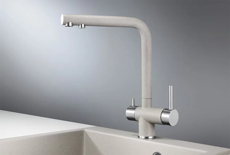 Кухонный смеситель GRANULA 2305 Базальт_1