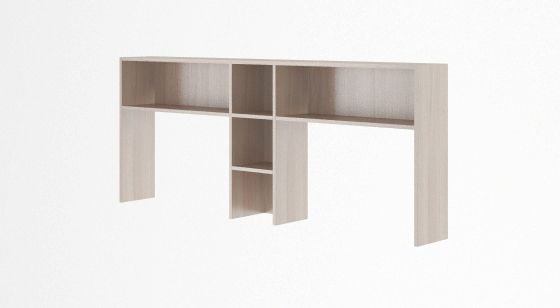 Надстройка стола двойного Остин Модуль №15 Ясень шимо светлый_0