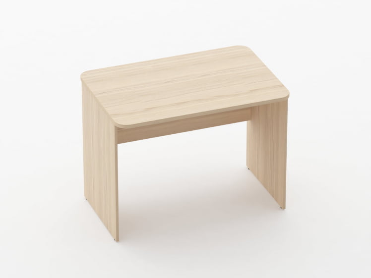 Стол прямой Glassy 1.10.10 Орех_0