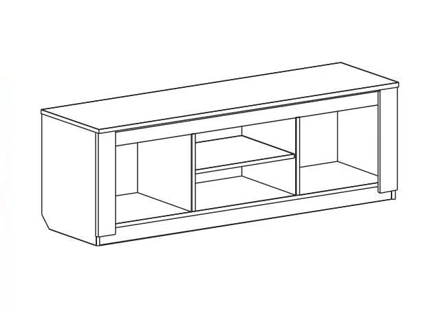 Тумба ТВ Элана Дуб сонома_2