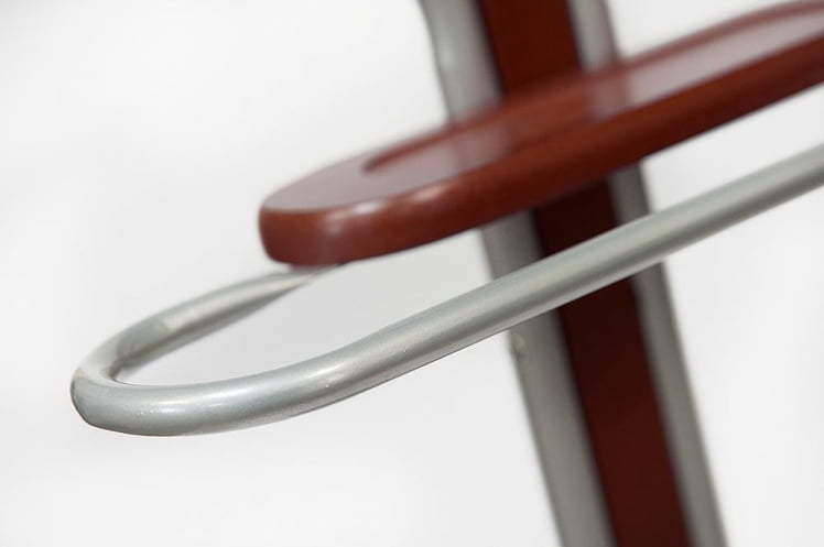 Вешалка CH-4089 дерево/хромированный металл, 48*32*110см, цвет Вишня_3