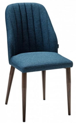 Стул Alen синий/т. орех_0