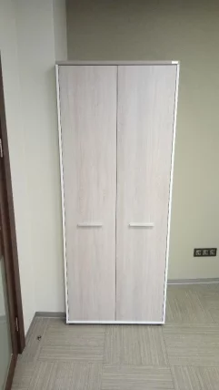 Шкаф для одежды 4 широкий, глубокий Deka 10.19.303 Дуб Сантана светлый/Белый_4