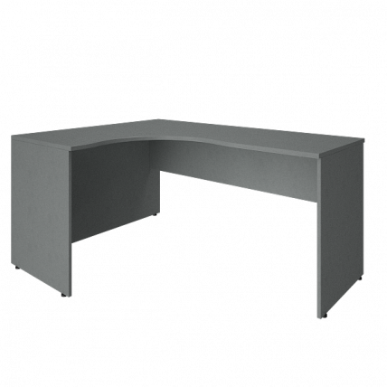 Стол криволинейный левый Riva А.СА-4 Л Серый_0