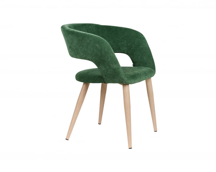 Кресло Hugs зеленый/нат.дуб_2