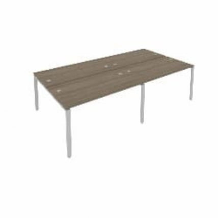 Рабочая станция на 4 раб.места Metal System Б.СМ-4.3 Вяз/Серый_0