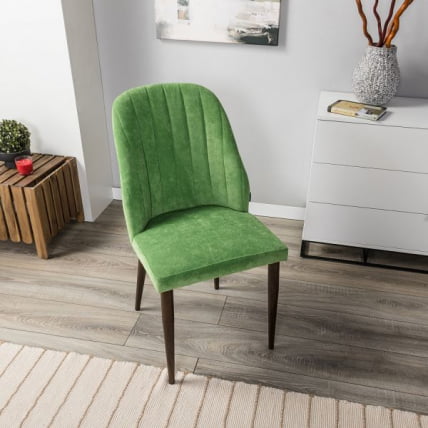 Стул Alen зеленый/т. орех_6