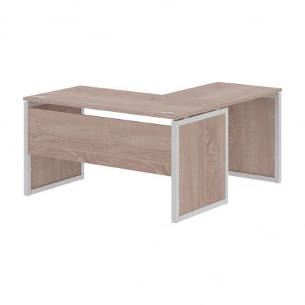 Стол письменный угловой левый XTEN-QP XQPCT 1415 L Дуб Сонома Серый_0