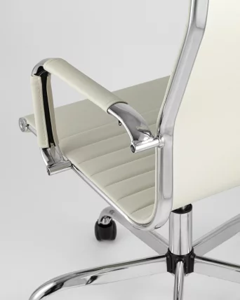 Кресло руководителя TopChairs City Бежевое_6
