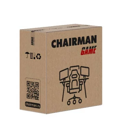 Кресло для геймеров CHAIRMAN GAME 23 Серый-голубой_5