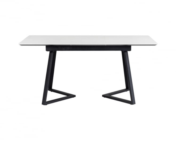 Стол Роналдо раздвиж. 120-160 Светлый мрамор/Бабочка_3