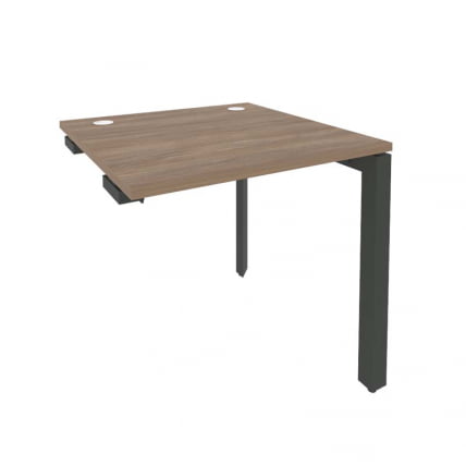 Стол-приставка на П-образном м/к к опорным элементам ONIX O.MP-SPR-0.8 Дуб Аризона/Антрацит_0