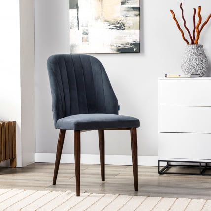 Стул Alen Diag grey_т. орех_10