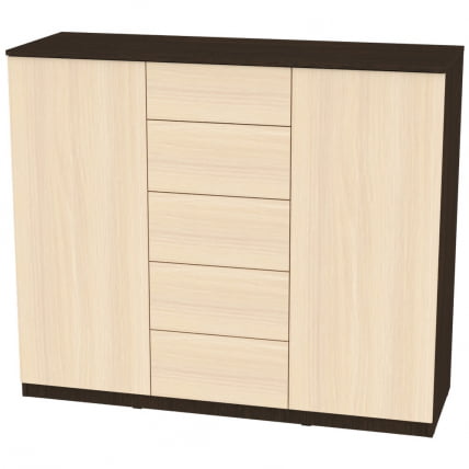 Комод Калисто(K25)1147х1352х468PUSHtoOPEN(Венге-ДМ)_0