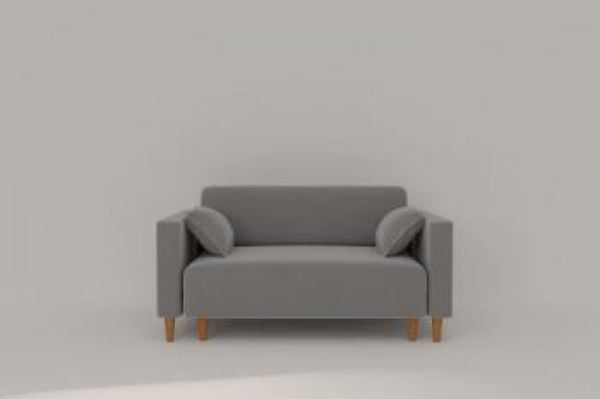 Диван прямой Урвик (Berhouse) Цвет фасада: Азур велюр; Тип: Прямой; Материал фасада: Металл/Велюр_5