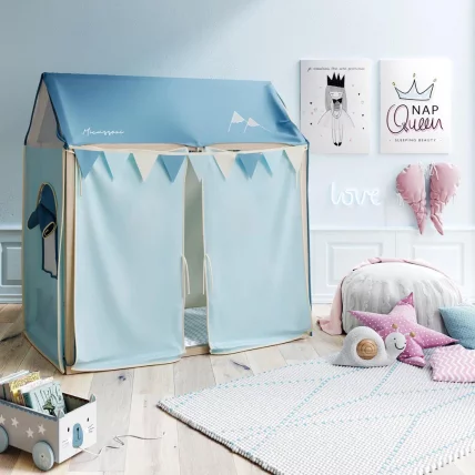 Кровать 140х70 Micuna Tipi House MONT-1874 Waterwood/White_6