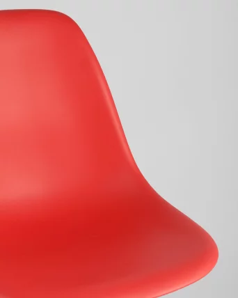Стул Еамес ДСВ 4 шт. Красный / Eames DSW_8