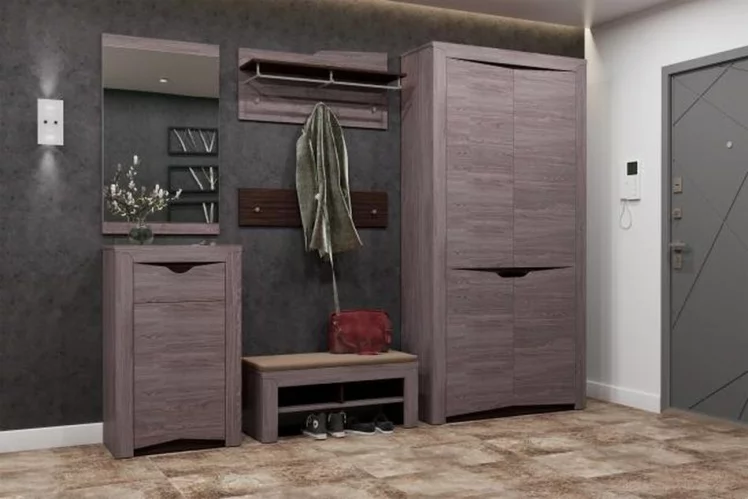 Тумба Лючия 33.20 Ясень анкор темный Венге_2