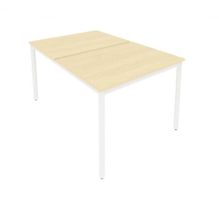 Рабочая станция на металлокаркасе SLIM SYSTEM С.СП-3.3 Клен-Белый_0