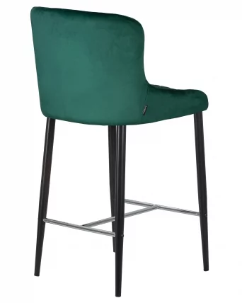 Стул полубарный DOBRIN CHRISTIAN 65 Зеленый велюр V108-64_3