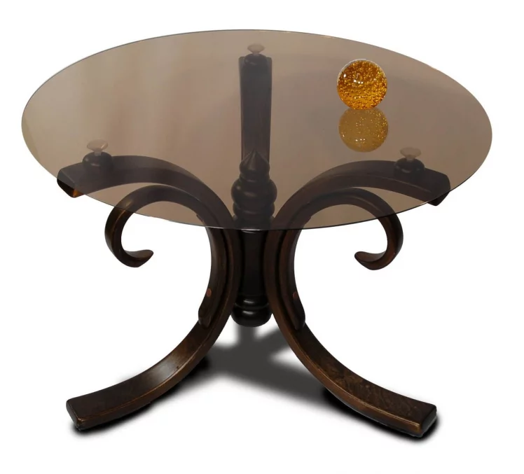 Стол журнальный Миледи Тёмно-коричневый_0