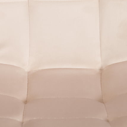 Стул CHILLY (mod. 7094-1) вельвет/металл, 44,5х52,5х86 см, beige (бежевый) HLR2 / белый_6