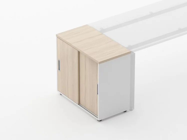 Тумба-купе Deka 9.02.08 Туя/Белый_2