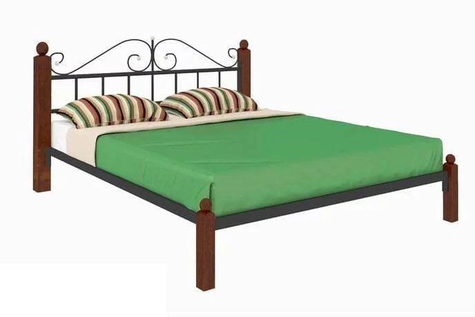 Кровать Диана Lux 1400х2000 Черная_0