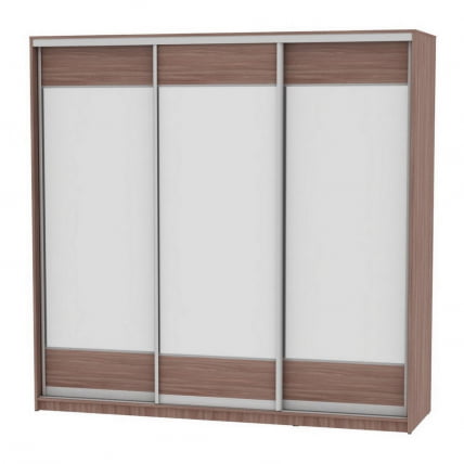 Шкаф-купе B-230х235х60-1(ЯШТ-D8D8D8)_0