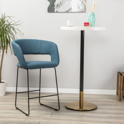 Кресло полубар Hugs синий/Линк_8