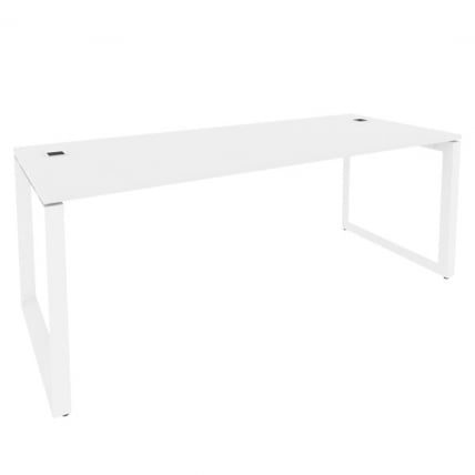 Стол рабочий руководителя на О-образном м/к ONIX O.MO-SRR-6.8 Белый Бриллиант_0