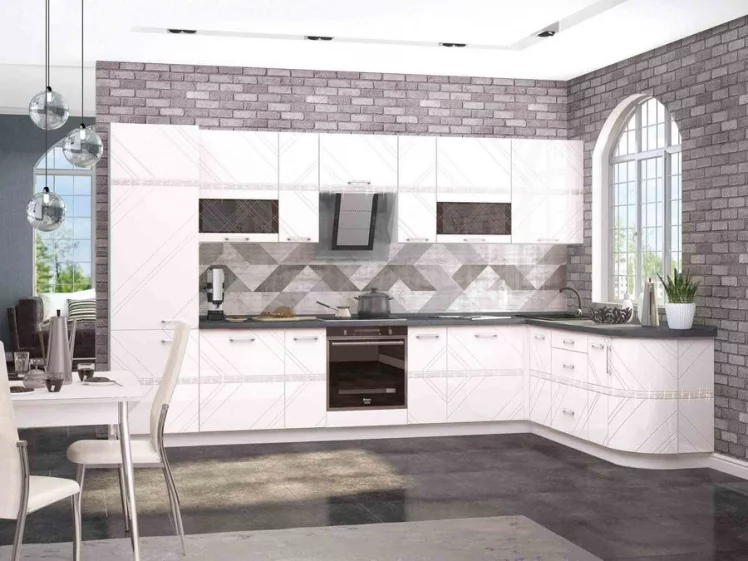 Шкаф над вытяжкой (с системой плавного закрывания) Бьянка 102.14.1_6