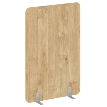 Перегородки на металлических опорах на фетровых подпятниках R-line DP.F-120-180 Тиквуд Светлый_0