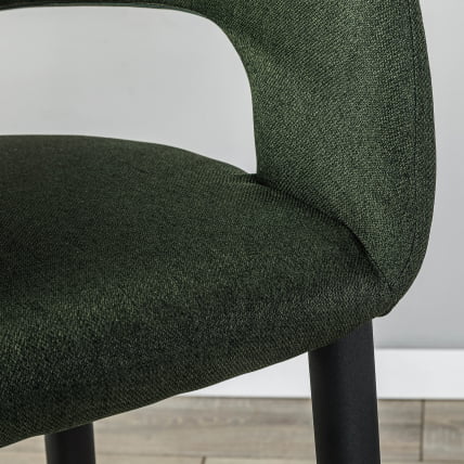 Кресло Бар. Hugs Б темно-зеленый/черный_1