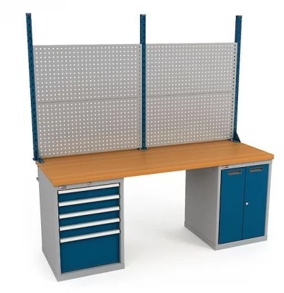 Верстак ВС-200-07 Бук + Экран ВС-200-Э2_0