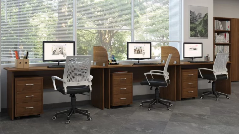 Стол эргономичный левый TRD29615603 Орех_1