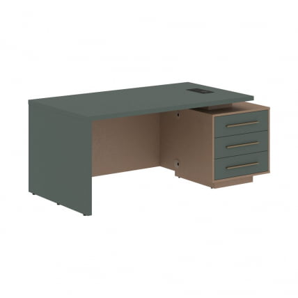 Стол руководителя правый VELION VCT 1890 R Нефрит Кобра_0