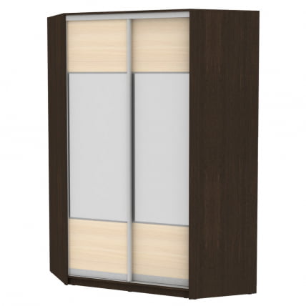 Шкаф-купе YA-230х1400-718-2(Венге-ДМ-D3D3)_0
