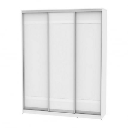 Шкаф-купе B-230х180х60-3(Белый-D9D9D9)_0