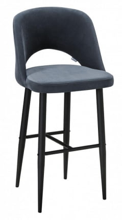 Кресло Бар. Lars Б темно-серый/черный_0