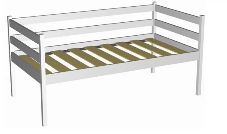 Кровать детская RooRoom VK-9с Серая_0