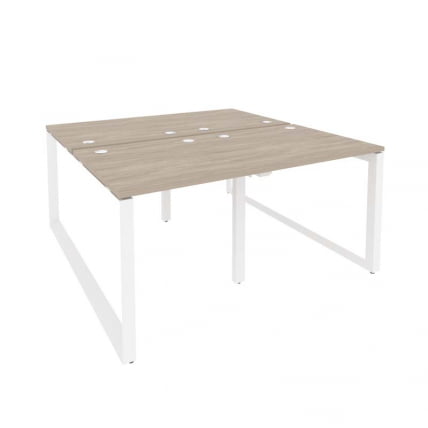 Рабочая станция на О-образном м/к ONIX O.MO-D.RS-4.0.8 Дуб Аттик/Белый_0