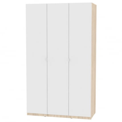 Шкаф распашный R-230х135х60-1-TR(ДСС-Белый)_0