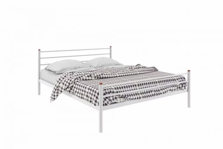 Кровать Милана Plus 1200х1900 Белая_0