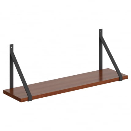 Полка навесная CОФФЕЕ СХ1-ГИНО  Орех Французский / COFFEE SH1-GINO_0